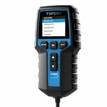 Topdon Battery, Charging System, and Cranking System Analyzer BT200